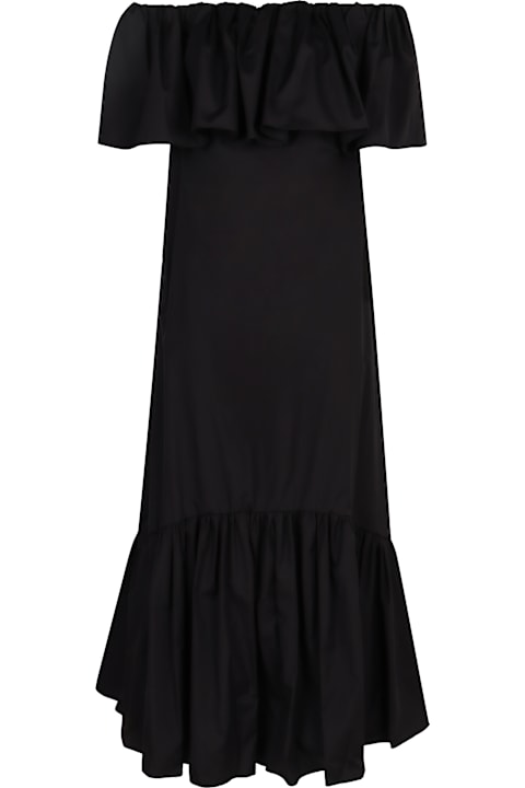 Dresses for Women Max Mara Studio Petali Poplin Maxi Dress