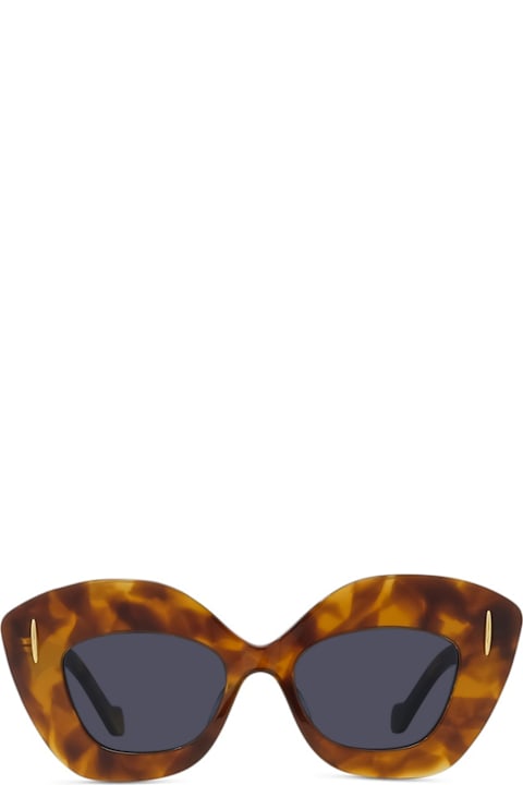 【送料&関税込】Loewe Lw40127i Anagram 53v Havana Sunglasses Loewe LW40127I Anagram Sunglasses in Havana Green – Designer