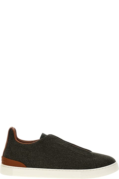 Zegna for Men Zegna 'triple Stitch' Sneakers