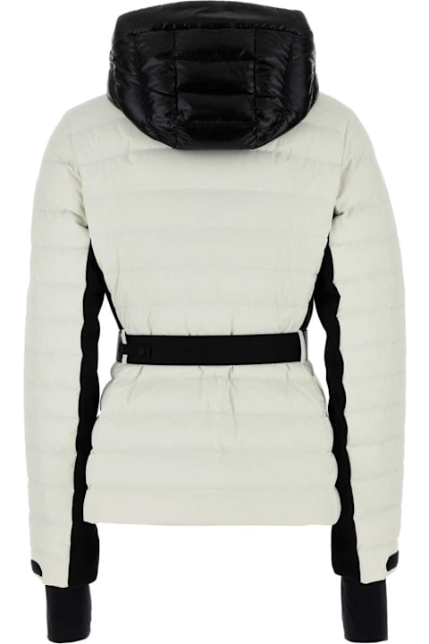 Moncler Grenoble for Women Moncler Grenoble Ivory Stretch Nylon Arcesaz Down Jacket