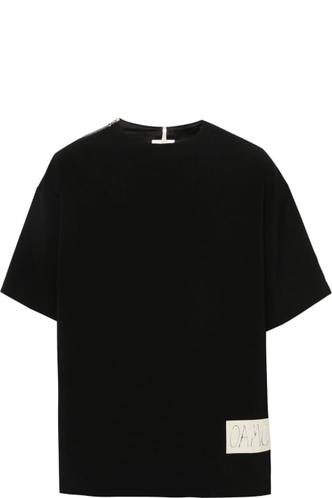 OAMC Clothing for Men OAMC Oamc T-shirts And Polos Black