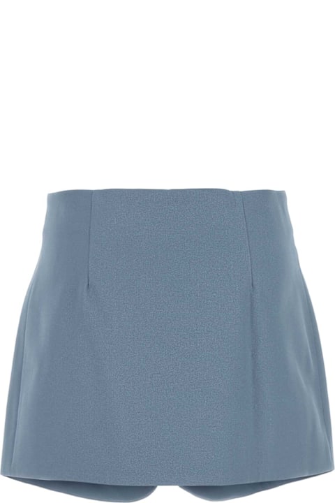 Coperni Skirts for Women Coperni Air Force Blue Polyester Mini Skirt