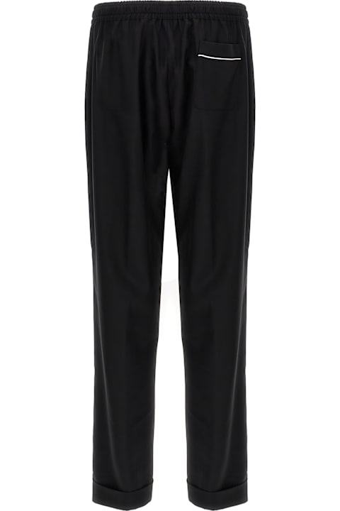 Dolce & Gabbana for Men Dolce & Gabbana Contrast Piping Pants