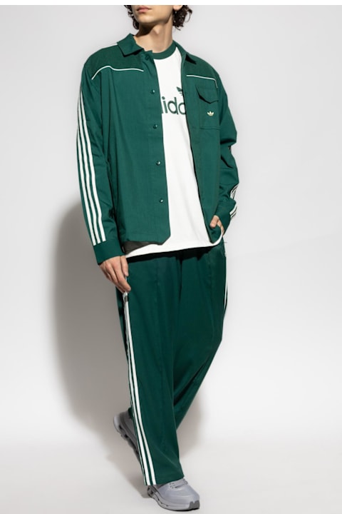 Adidas Originals Clothing for Men Adidas Originals Adidas Originals T-shirt With Embroidered Logo