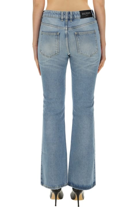 Balmain Clothing for Women Balmain Flare Fit Jeans