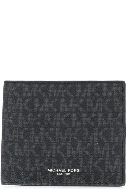 Michael Kors for Men Michael Kors Logo Printed Bi-fold Wallet
