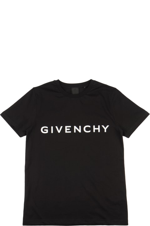 Fashion for Boys Givenchy Logo Print Regular T-shirt