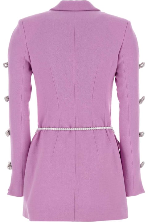 Mach & Mach for Women Mach & Mach Lilac Wool Blazer Dress