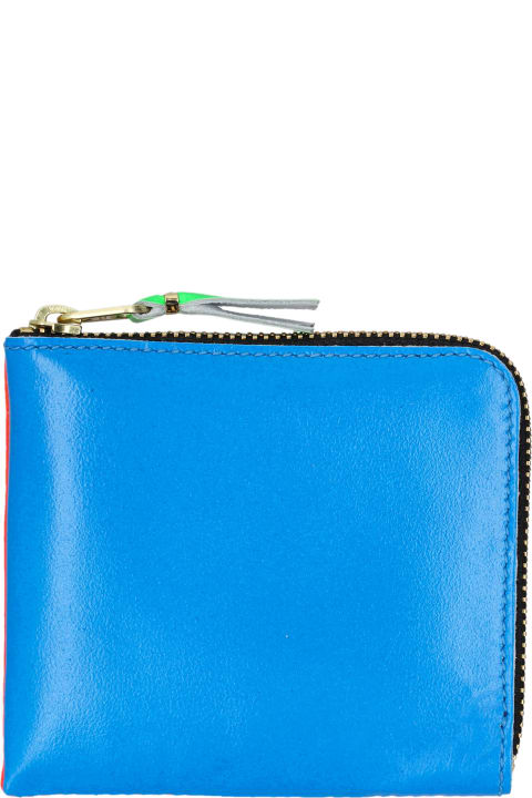 Homeware Comme des Garçons Wallet Super Fluo Small Zip Coin Wallet