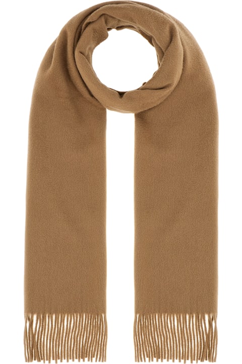 ウィメンズ スカーフ＆ストール Max Mara Brown Cashmere Scarf