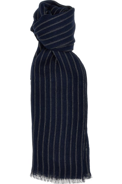 Scarves & Wraps for Women Brunello Cucinelli Lurex Stripes Scarf
