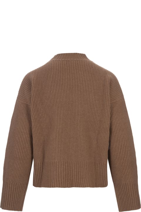 Fedeli for Women Fedeli Antonia Sweater In Toffee Cashmere