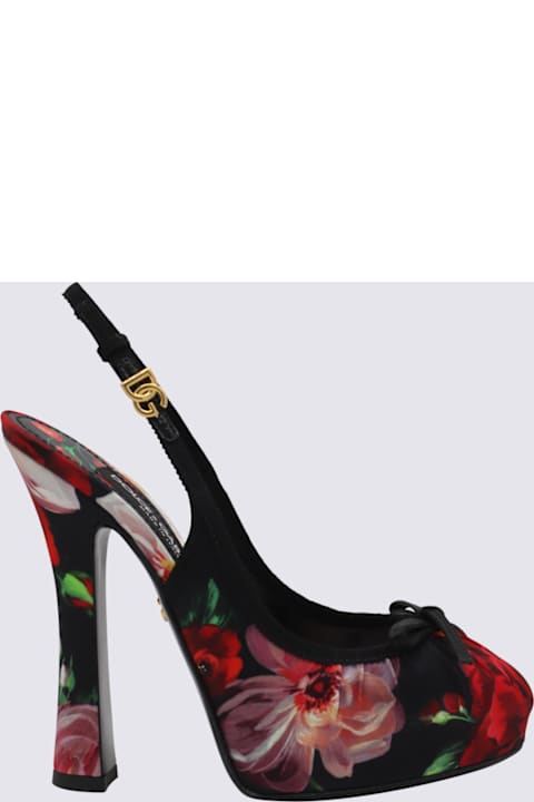 Dolce & Gabbana for Women Dolce & Gabbana Black And Multicolor Pumps