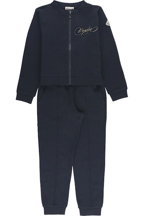 Suits for Boys Moncler Two Piece Jumpsuit With Logo