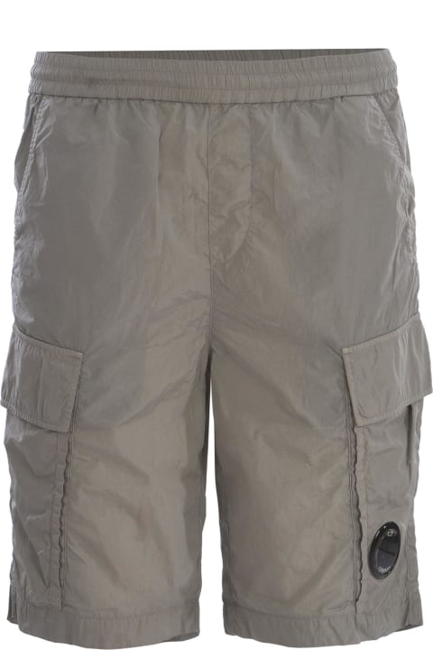 C.P. Company Pants for Men C.P. Company Cargo Shorts C.p. Company In Stretch Cotton