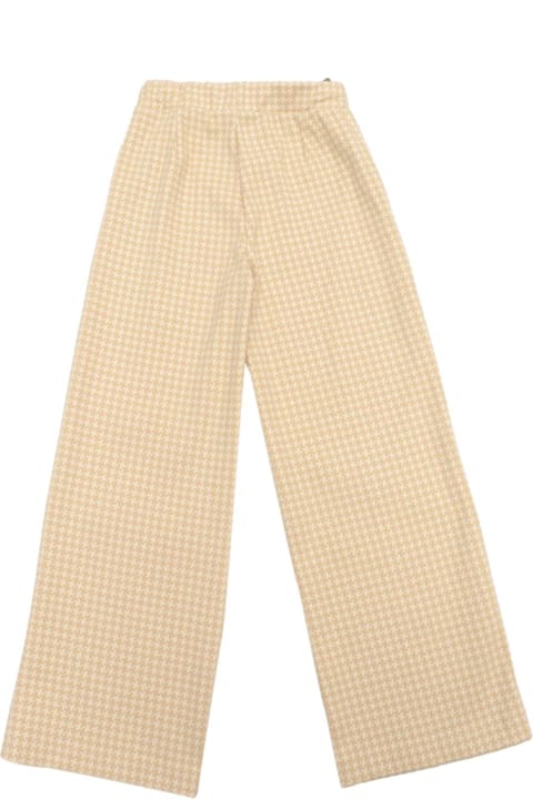 Monnalisa Bottoms for Girls Monnalisa Knitted Palazzo Trousers