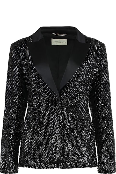 Homeware Alberta Ferretti Red Jacket With Sequins