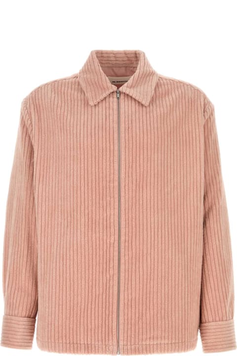 Homeware Jil Sander Pink Corduroy Shirt