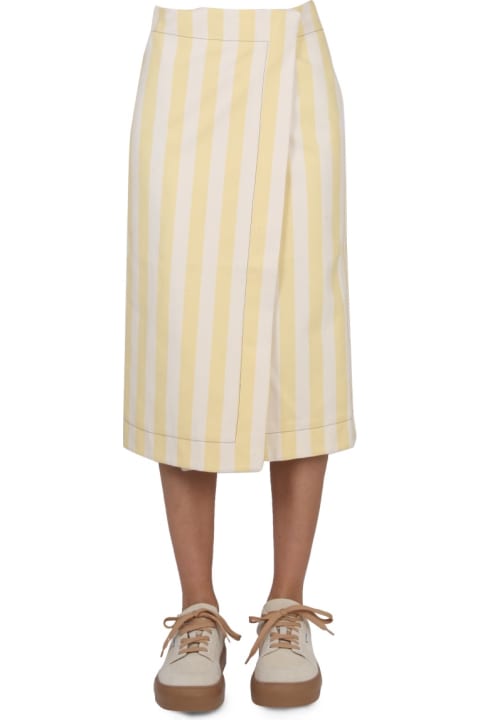 Sunnei Skirts for Women Sunnei Striped Pattern Skirt