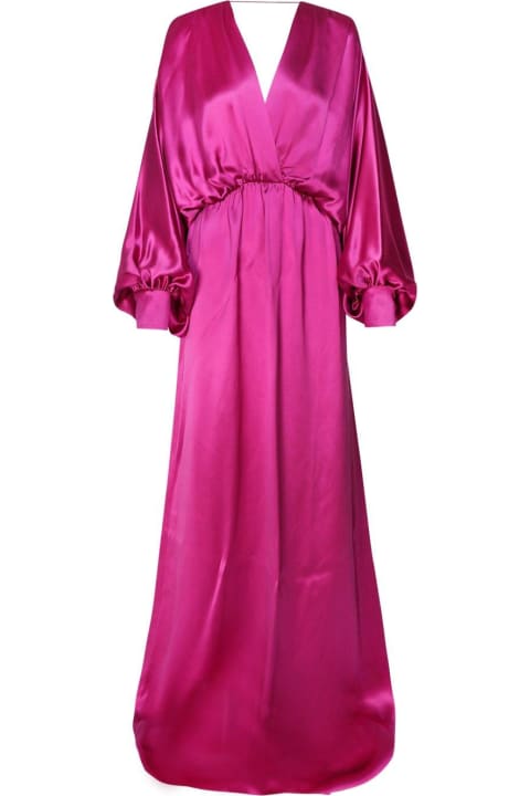 Gucci Womenのセール Gucci Long Sleeved V-neck Gown