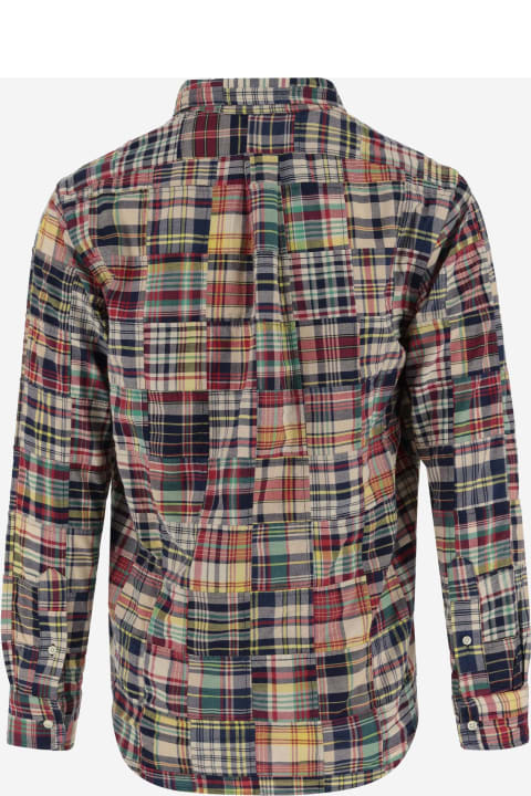 Ralph Lauren Clothing for Men Ralph Lauren Patchwork Pattern Cotton Shirt