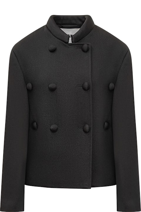 Jil Sander معاطف وجواكت لـ السيدات Jil Sander Oversized Wool Blazer