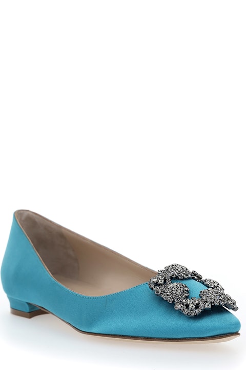 Manolo Blahnik Flat Shoes Sale for Women Manolo Blahnik Hangisi Ballerinas