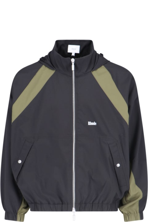 Rhude لـ Men Rhude Technical Hooded Jacket