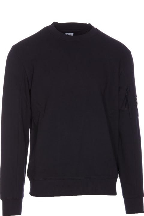 Fleeces & Tracksuits for Men C.P. Company Diagonal Raised Fleece Logo Sweatshirt