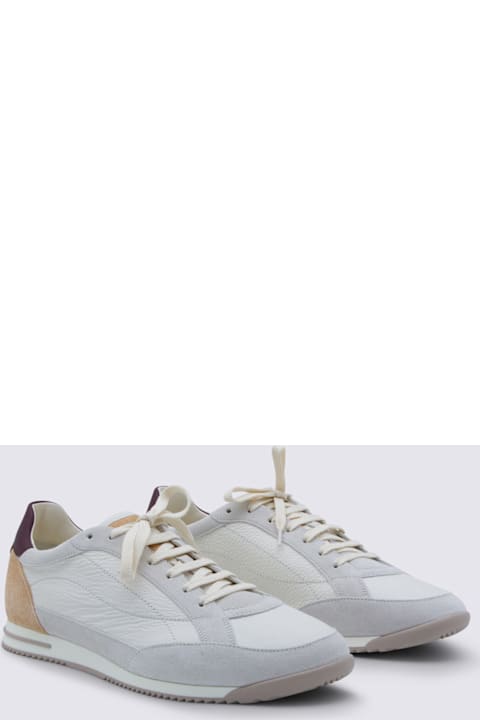Brunello Cucinelli for Kids Brunello Cucinelli White And Multicolor Sneakers
