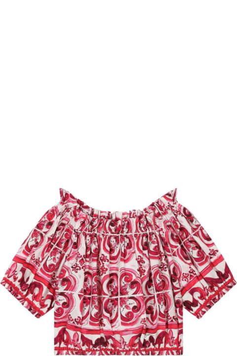 Dolce & Gabbana for Girls Dolce & Gabbana Dolce & Gabbana Shirts Red