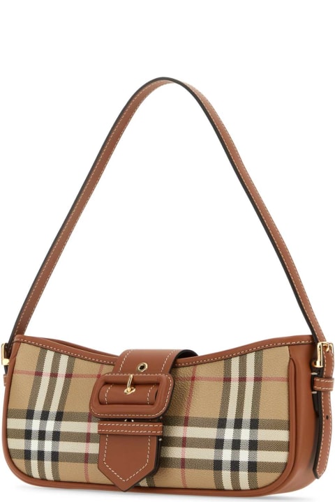 Burberry Totes for Women Burberry Printed Canvas Sling Shoulder Bag