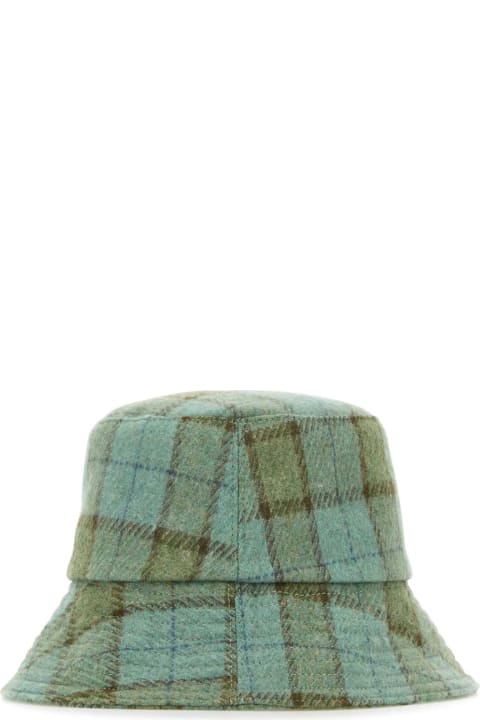 Homeware Helen Kaminski Embroidered Wool Blend Clarion Bucket Hat