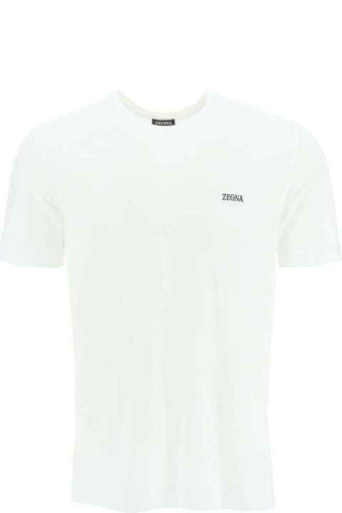 Zegna Topwear for Men Zegna Logo T-shirt