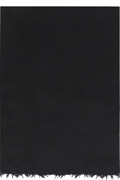 Rick Owens Scarves for Men Rick Owens Emily Mega Wool Blend Scarf