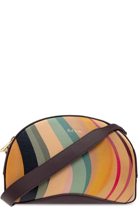 Paul Smith for Kids Paul Smith Leather Shoulder Bag