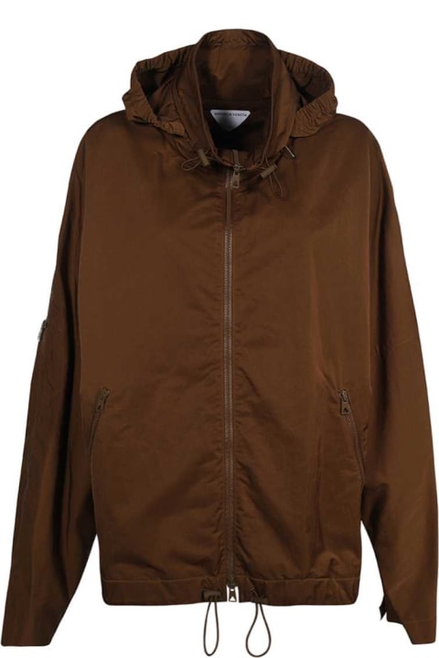 Bottega Veneta for Men Bottega Veneta Hooded Nylon Jacket