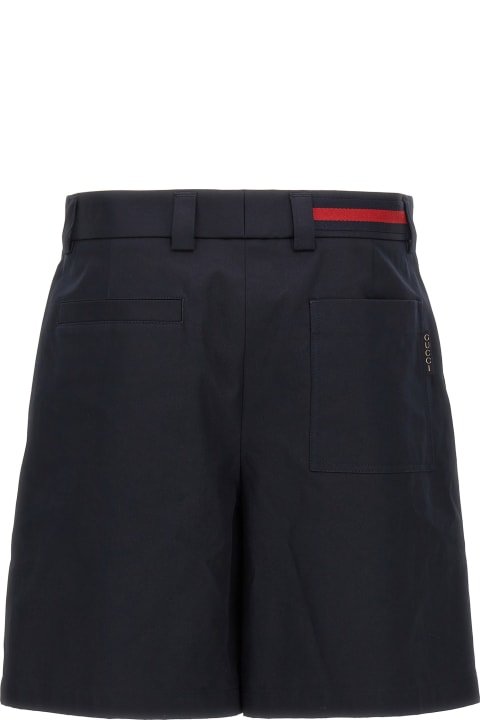 Gucci Pants for Men Gucci Web Tape Shorts