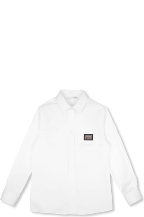 Dolce & Gabbana Sale for Kids Dolce & Gabbana Buttoned Long-sleeved Shirt