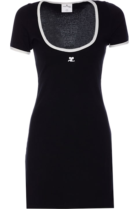 Holistic Contrast Dress