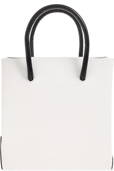 Moschino Totes for Women Moschino Slogan-printed Top Handle Bag