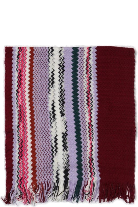 Scarves & Wraps for Women Missoni Zigzag Fringed Scarf Missoni