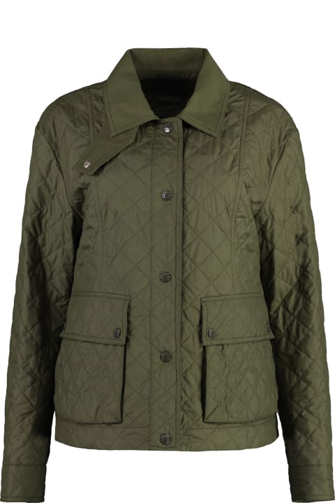 Coats & Jackets for Women Moncler Galene Techno Fabric Jacket