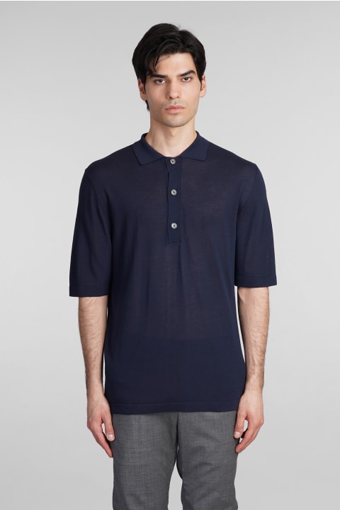 Mauro Grifoni for Women Mauro Grifoni Polo In Blue Cotton