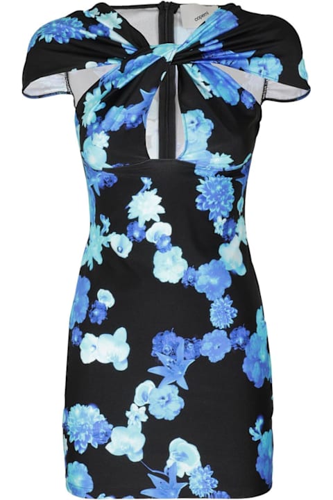 Coperni for Women Coperni Floral Printed Cut-out Detailed Dress Dress