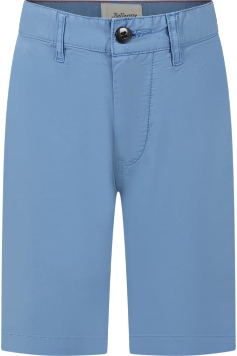 Light Blue Shorts For Boy