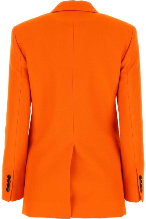 Ami Alexandre Mattiussi Coats & Jackets for Women Ami Alexandre Mattiussi Orange Wool Blazer
