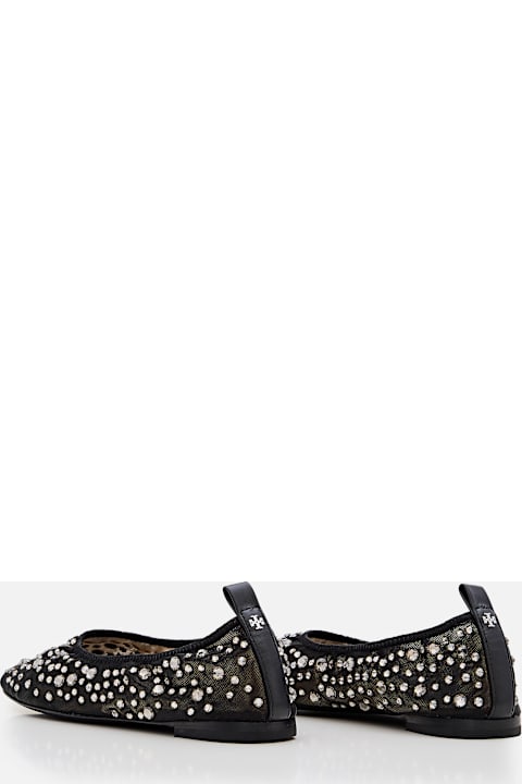 Homeware Tory Burch Ballerinas With Crystals