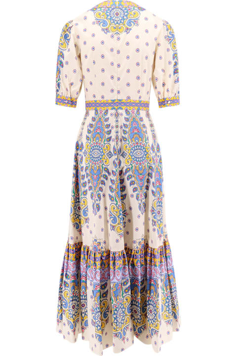 Etro فساتين لـ السيدات Etro Flounced Cotton Dress