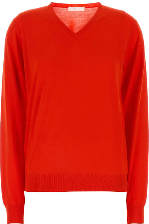 The Row for Women The Row Coral Wool Haius Sweater